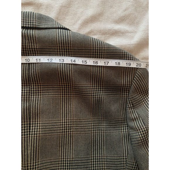 Vtg J Riggins Wool Blend Blazer Mens Size 40R Brown Tweed Sport Coat Suit Jacket - Picture 16 of 16